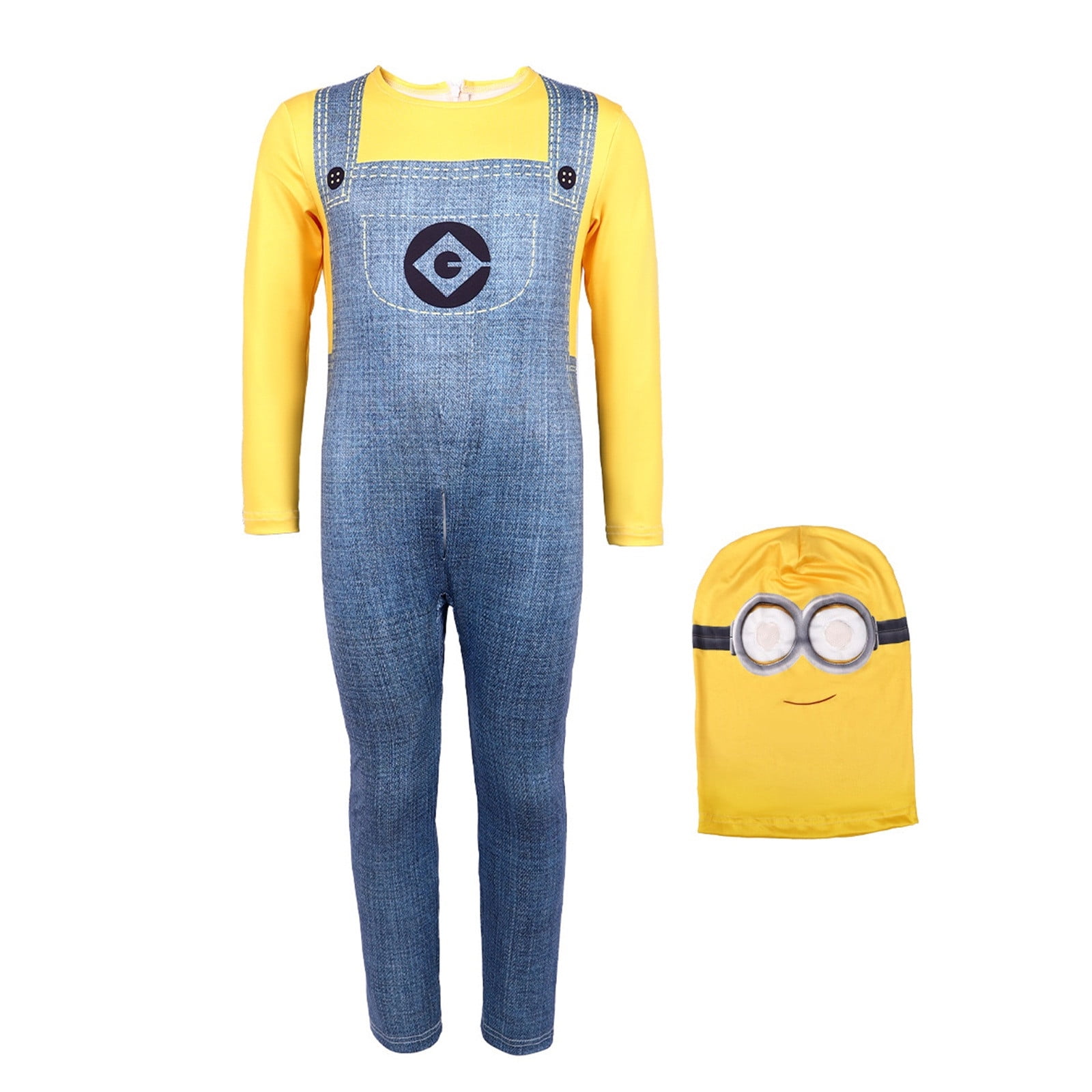 2024 Halloween Minions Cosplay Costume, Animation Film Despicable Me Cosplay Costumes Stage