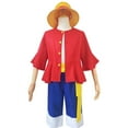 2024 Halloween Monkey D. Luffy Cosplay Costume, One Piece Adult Costume