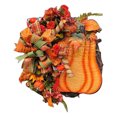 2024 Halloween Wreaths for Front Door Large Halloween Autumn Pumpkin