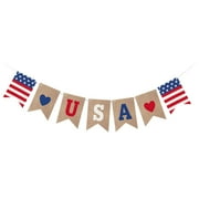 2024 Hanging Shiny Decorations Patriotic Party Decor Independence Day Hanging Fourth of July Decorations Birthday Theme Decorations for Boys 4 City String Rainbow Streamers Rainbow Birthday Balloons