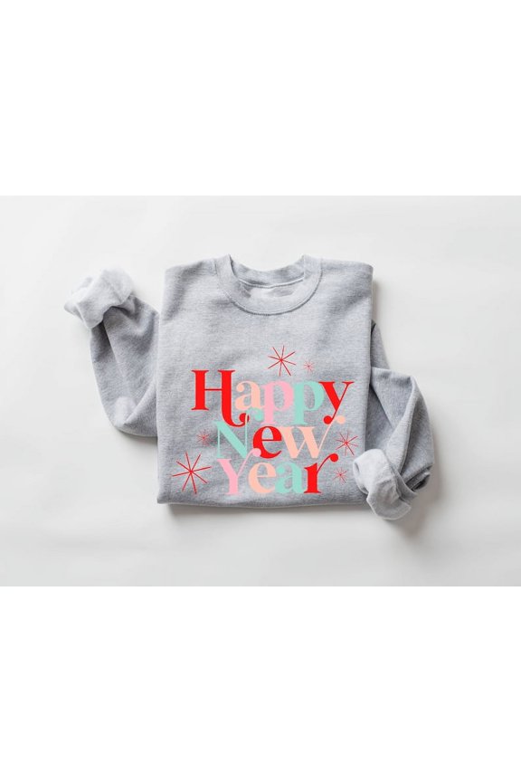 2024 Happy New Year Sweatshirt, Happy New Year Shirt, New Years Shirt, Happy New Year Shirt,New Year Gift