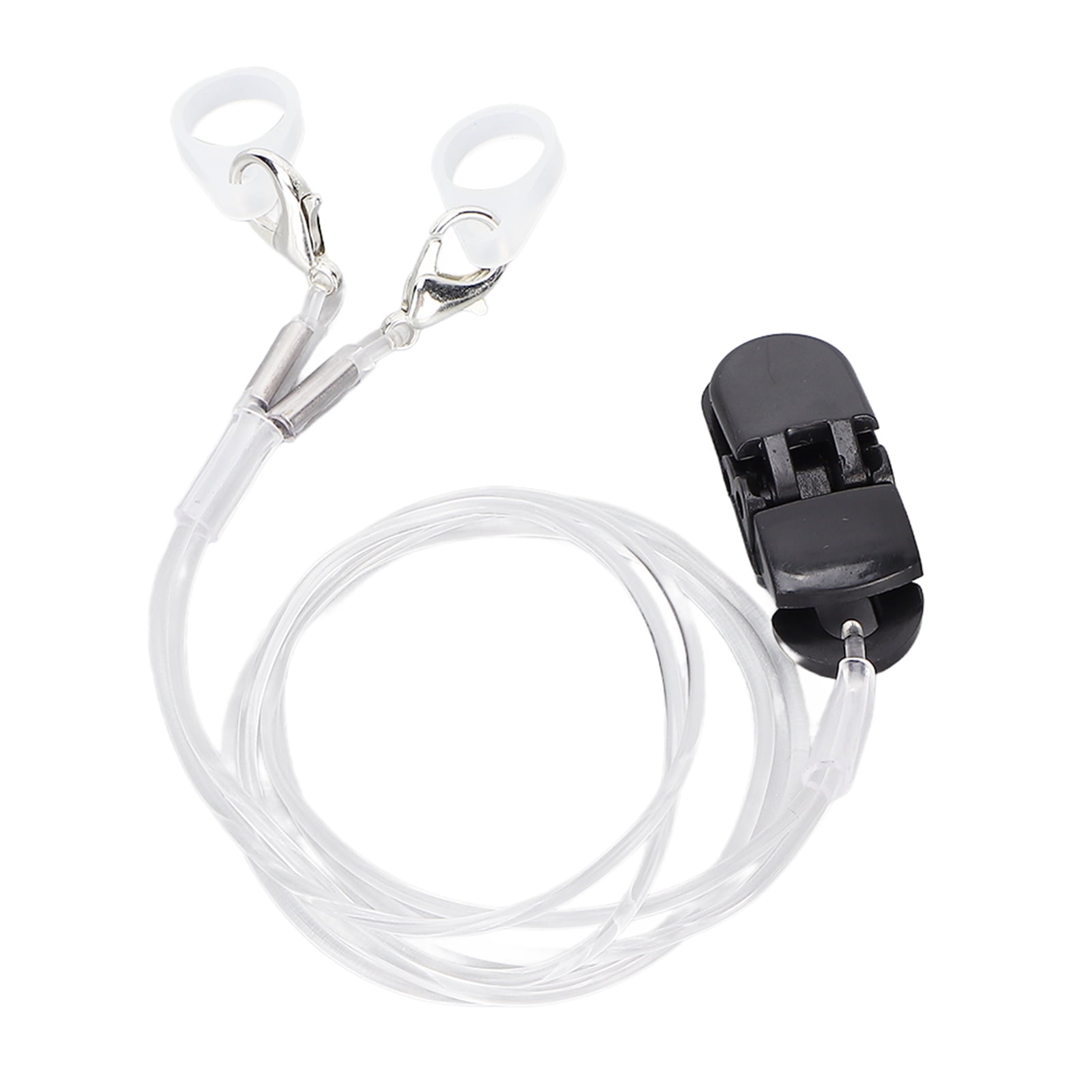 2-Piece Hearing Aid Safety Clip - Anti-Lost Lanyard For BTE Hearing Aids Adults & Kids