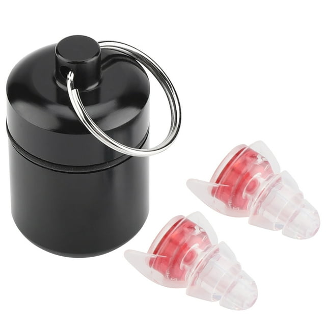 2024 High Fidelity 27dB Noise Reduction Earplugs Concert Drummer Party