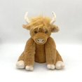 thumbnail image 1 of 2024 Highland Cow Wearing Flowers,Scottish Handmade Highland Cattle,Highland Cow, 1 of 3