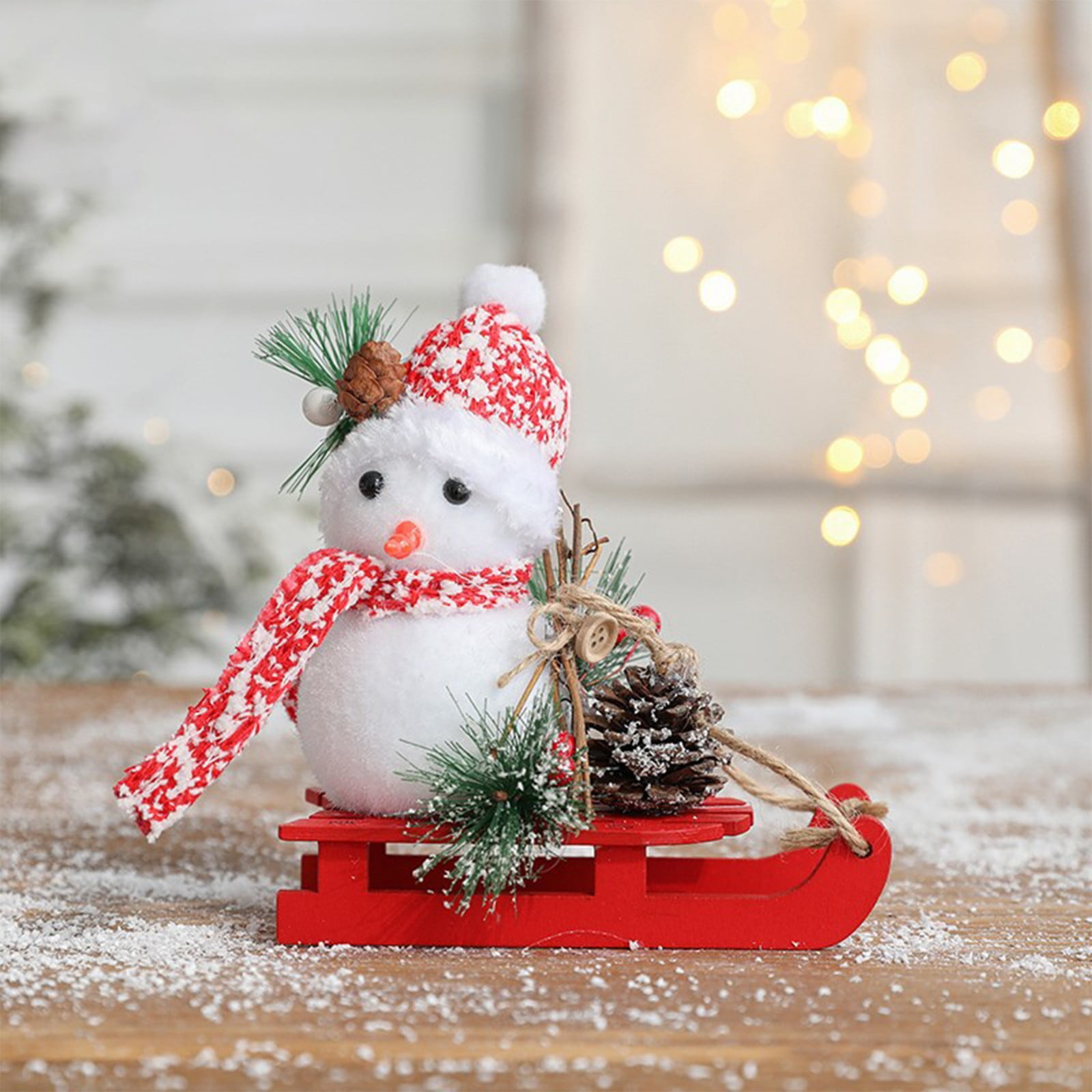 2024 Holiday Decor Trends Christmas Decorations Snowman Sledge Elks