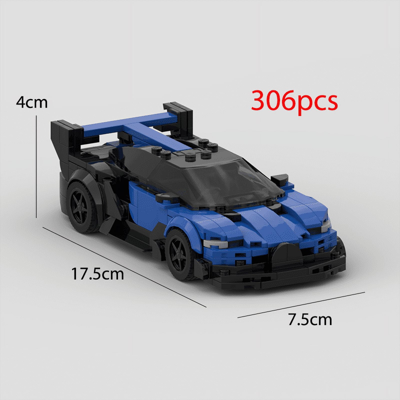 2024 Hot MOC Speed City Car Champion Racer Classic Supercar Building ...