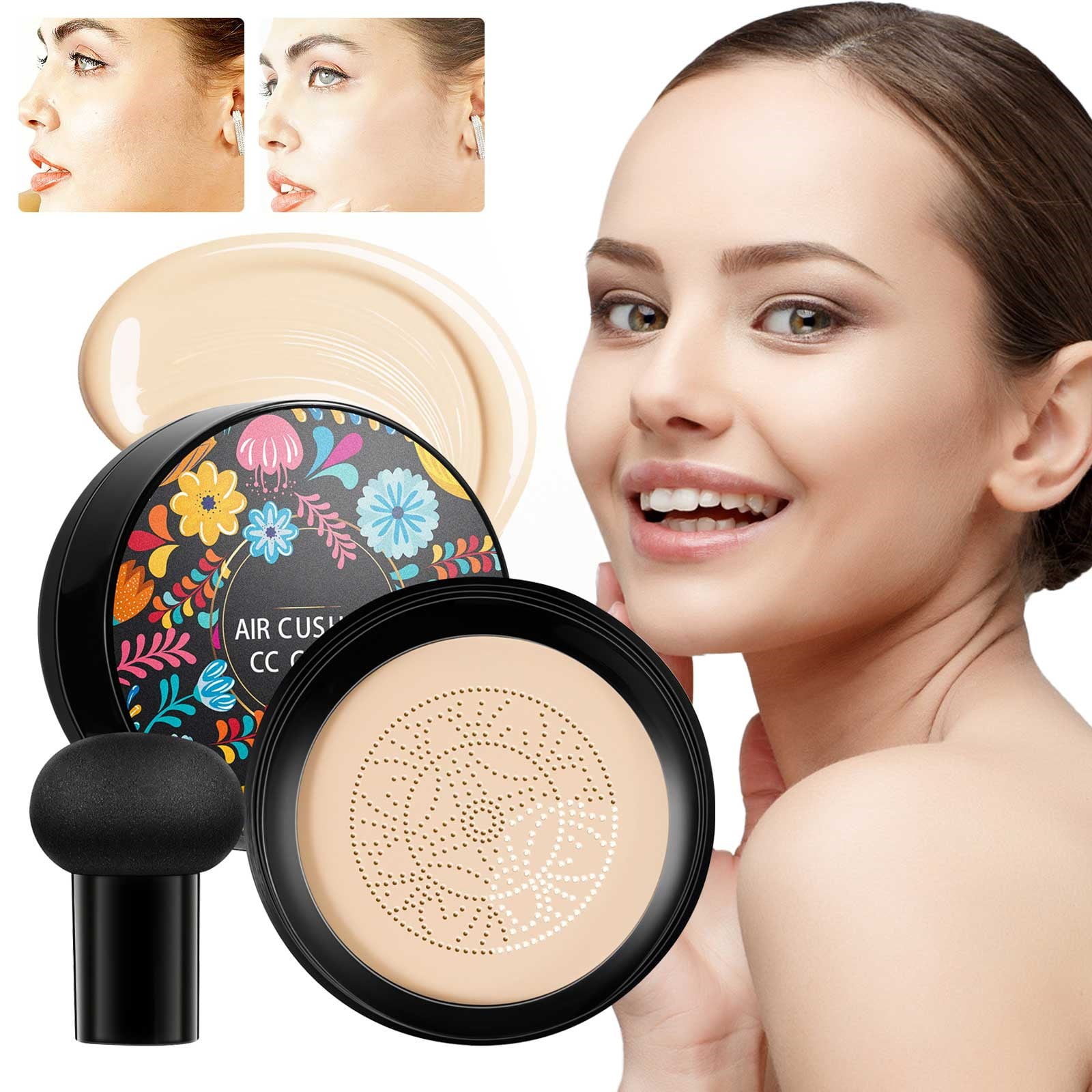 2024 Hot & Popular Head Concealer Liquid Foundation Foundation Long