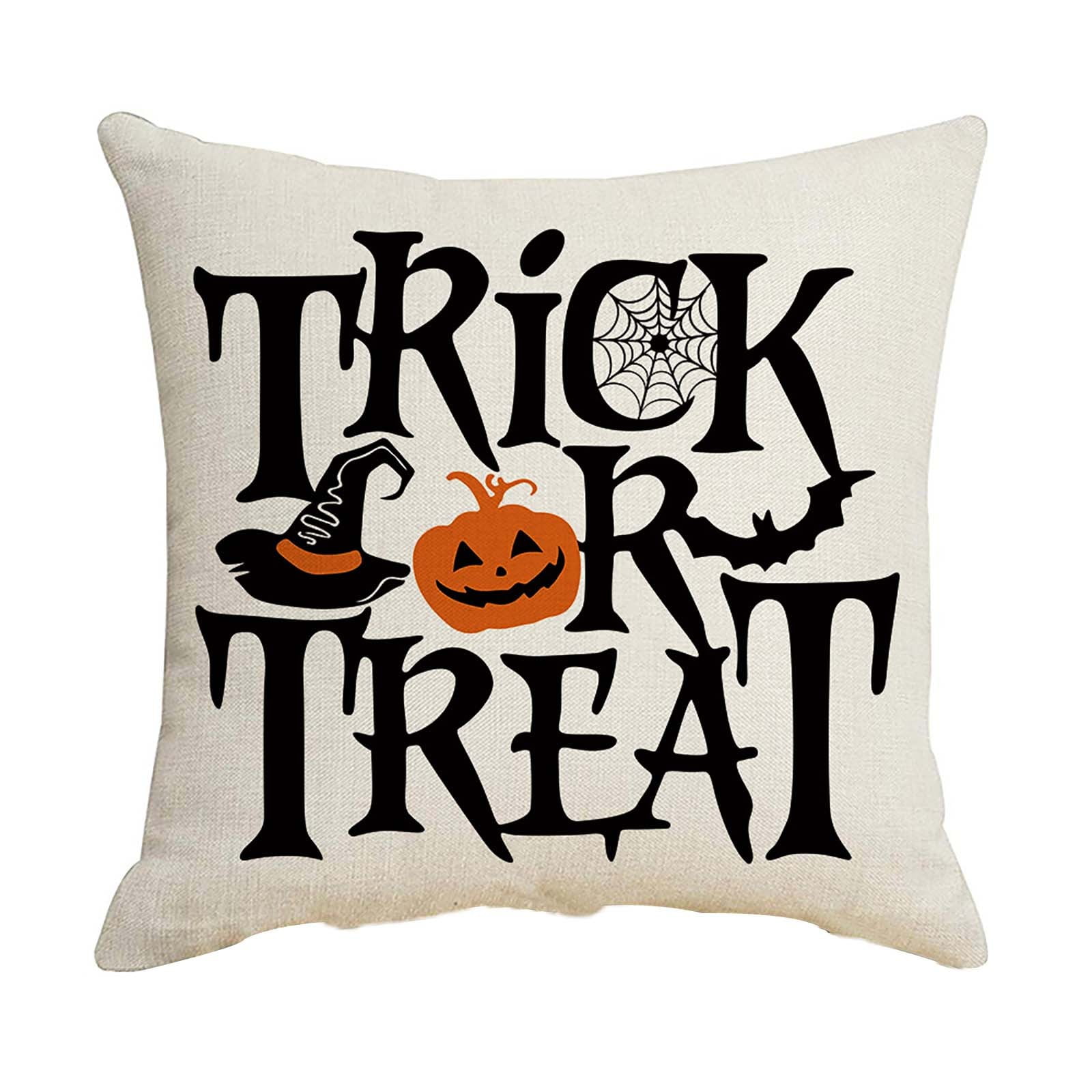 2024 Hot Selling Alphabet Car Pumpkin Pumpkin Pattern Linen Throw