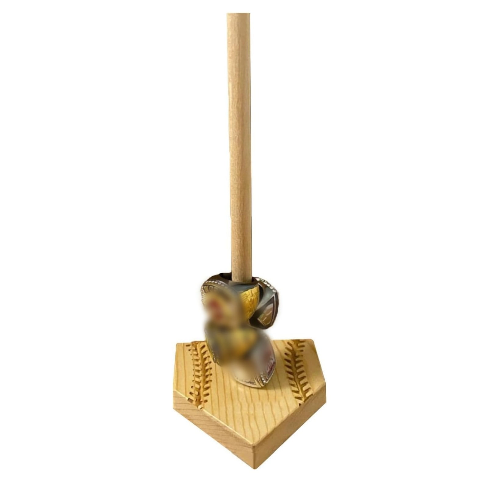 2024 Hot Selling Baseball Softball Homeplate Stacked Ring Display