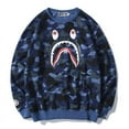 "2024 HotSelling Japanese Streetwear BAPE Shark Head Long Sleeve