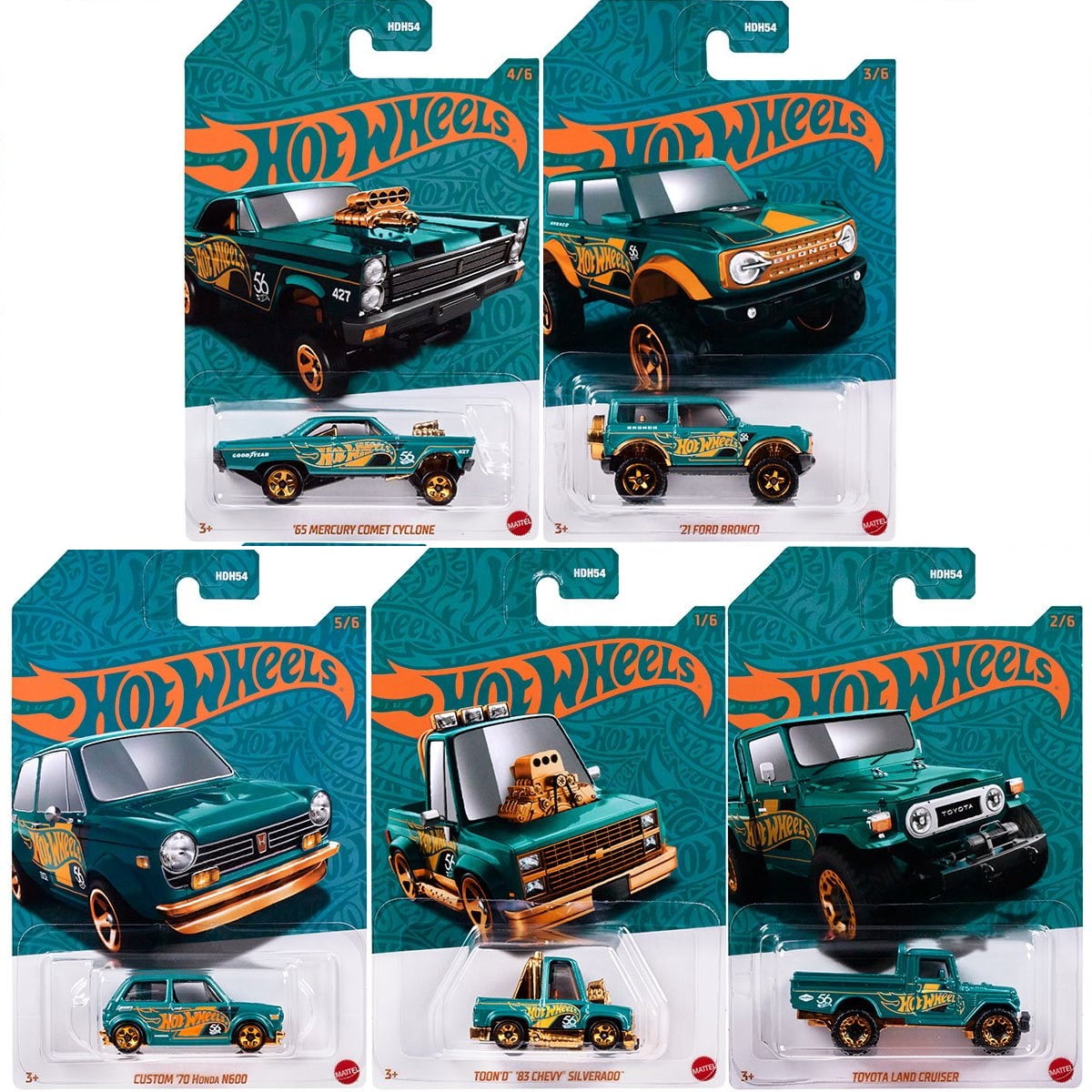 HOT WHEELS 2024 VINTAGE RACING CLUB RELEASE A SEALED CASE OF 10 / FREE USA  SHIPPING*