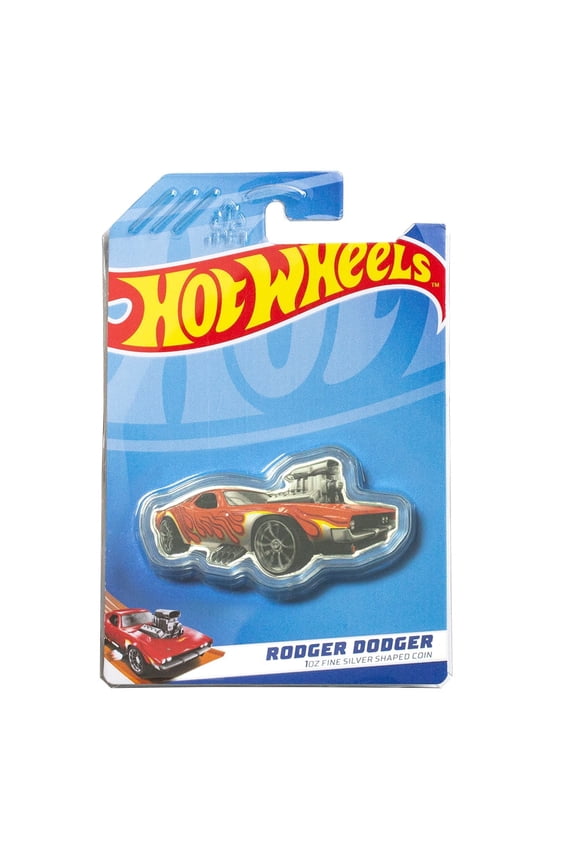 2024 Hot Wheels Rodger Dodger 1 oz Silver Coin $2 Solomon Islands PAMP Suisse