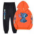 2024 Hot new children's wear baby Stich pullover hoodie + pants