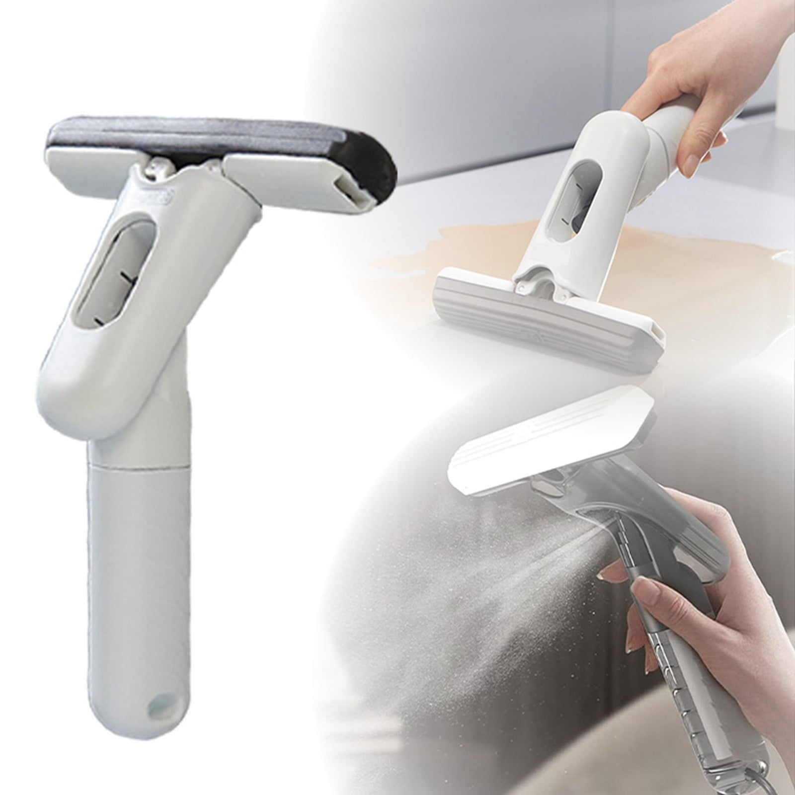 2024 Household Desktop Dry And Wet Water Spray Mini Hand Held Small Mop
