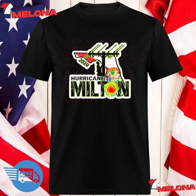 2024 Hurricane Milton Lineman Tropical Storm Florida I Survived In