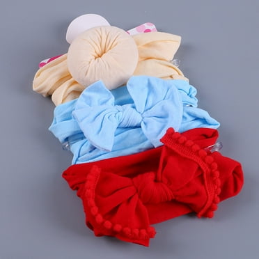 2024 breaise 3Pcs Kids Floral Headband Girls Baby Elastic Bowknot Accessories Hairband Set