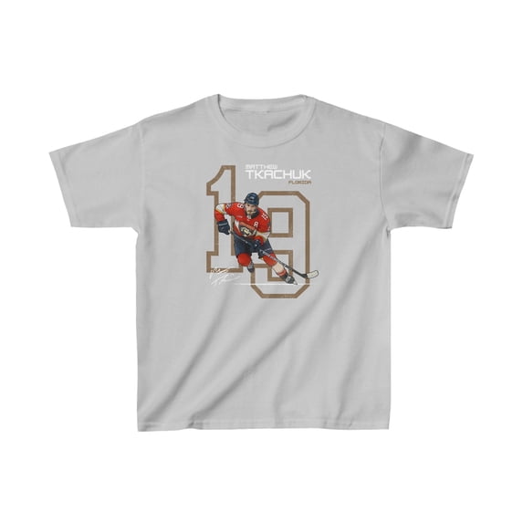 2024 Ice Hockey Playoffs Matthew Tkachuk Florida 19 fans Kids Cotton Tee