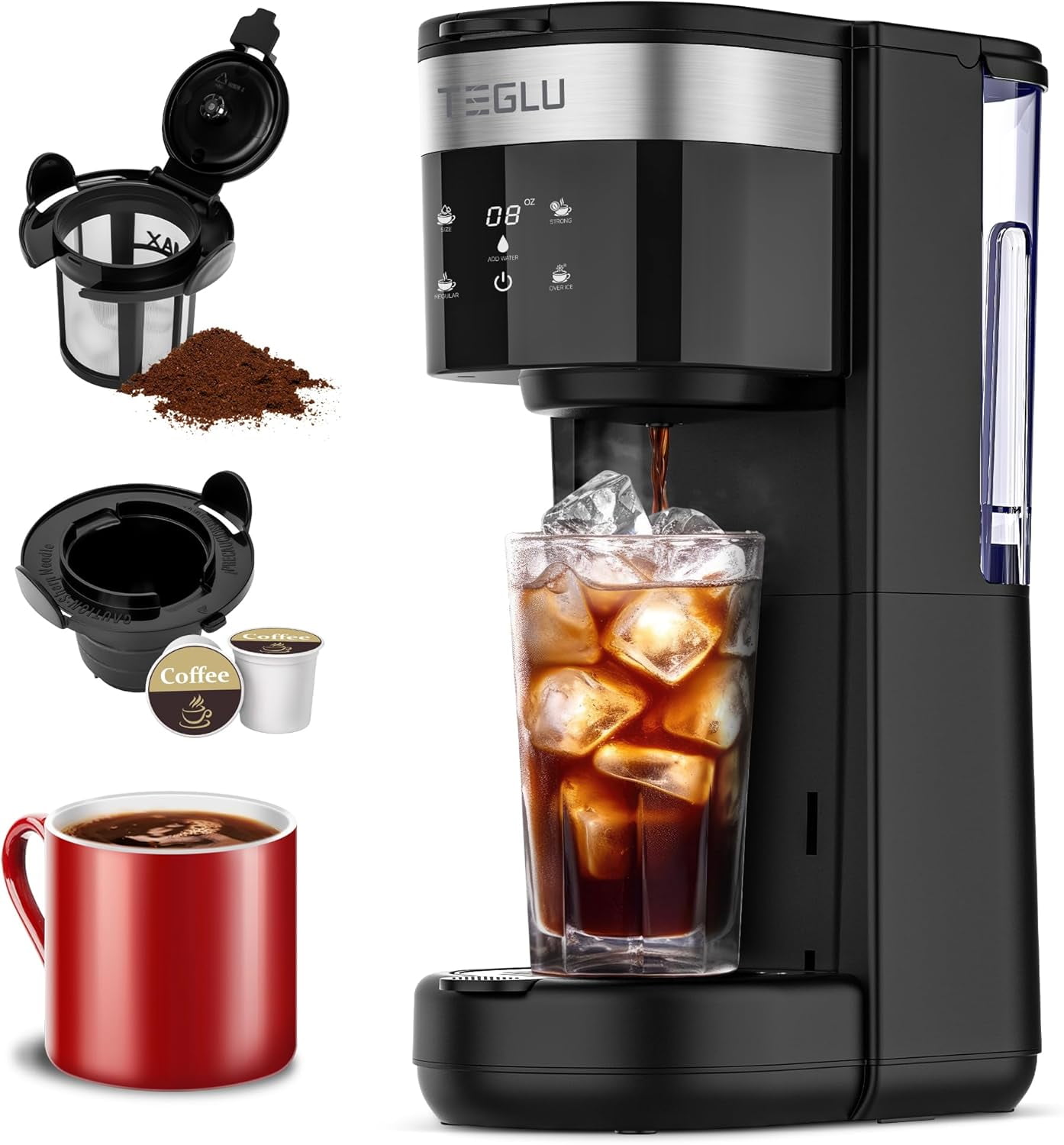 Cold and hot coffee maker hot sale