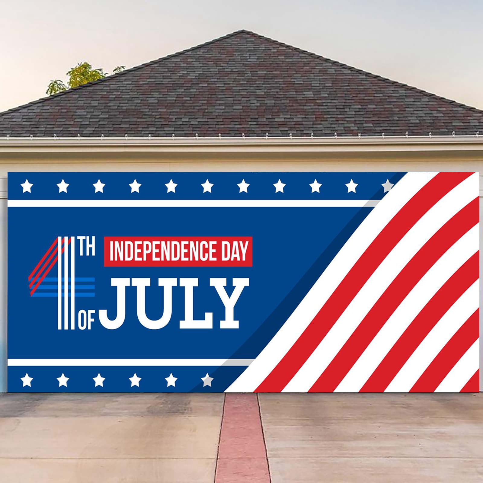 2024 Independence Day Anniversary Garage Door Decoration Independence