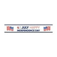 2024 Independence Day Banner Patriotic Indoor/Outdoor Party Decoration