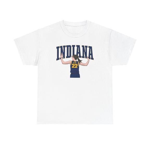 2024 Indiana Women's Basketball Clark #22 for fans Unisex Cotton Tee