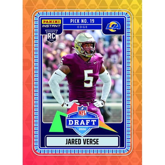 2024 Instant Draft Night Football Jared Verse NFLDN-9 (Rookie)