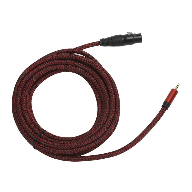 2024 JORINDO XLR to 1/8inch Microphone Connection Cord XLR Female to 3