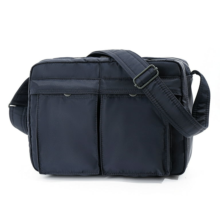 2024 Japanese Style Shoulder Bags Nylon Waterproof Canvas Schoolbag Simple Messenger Bag Korean Postman Designer Cross Body Bag Walmart