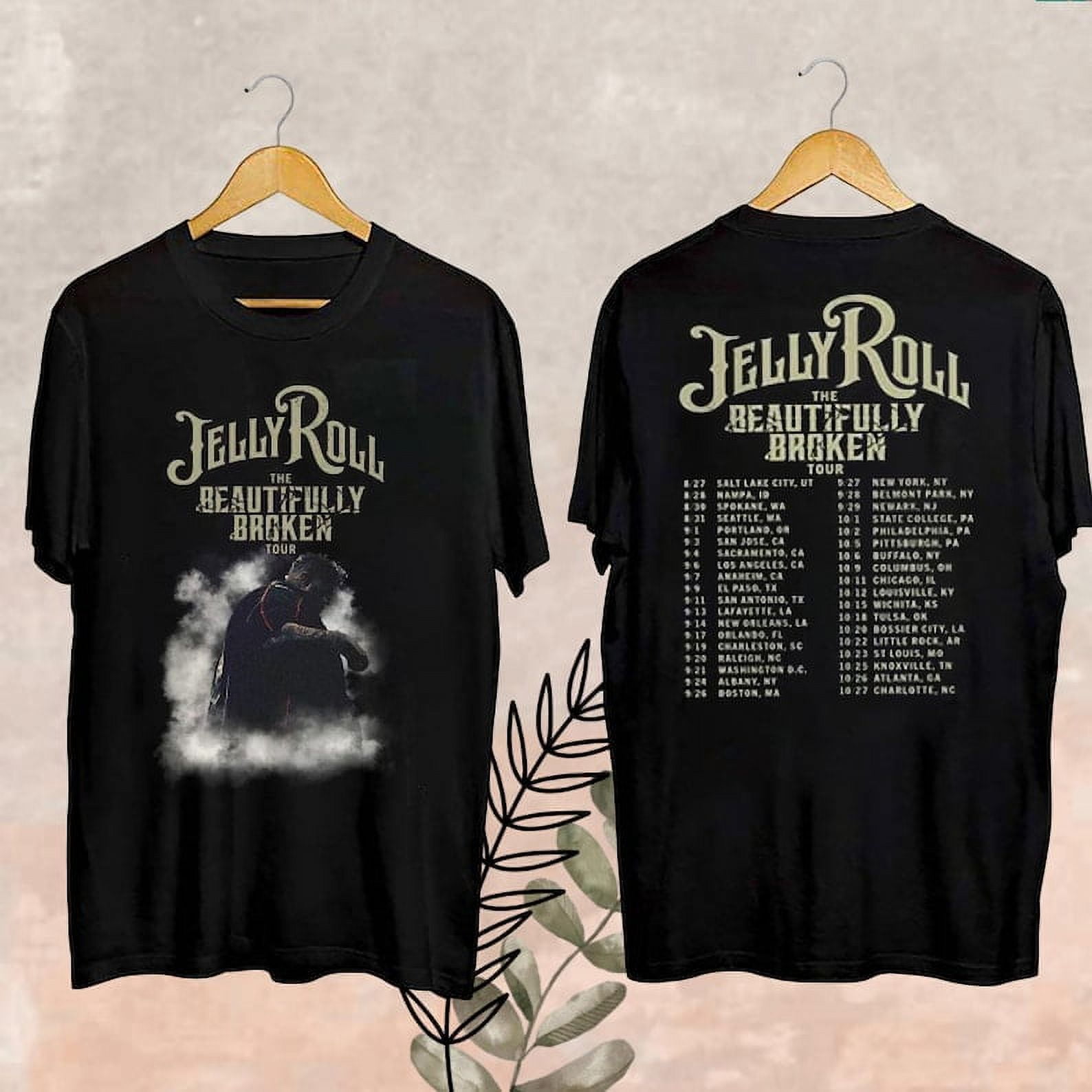 2024 Jelly Roll Beautifully Broken Tour Shirt, Jelly Roll Shirt, Jelly
