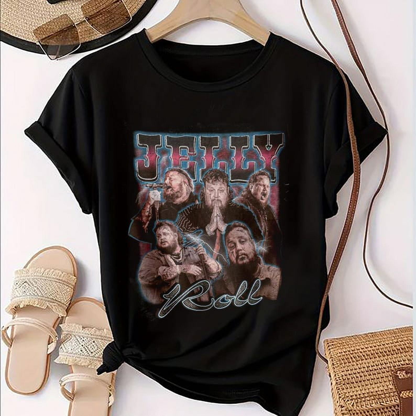 2024 Jelly Roll Fan Shirt, Jelly Roll Fan Gift, Jelly Roll Merch, Jelly