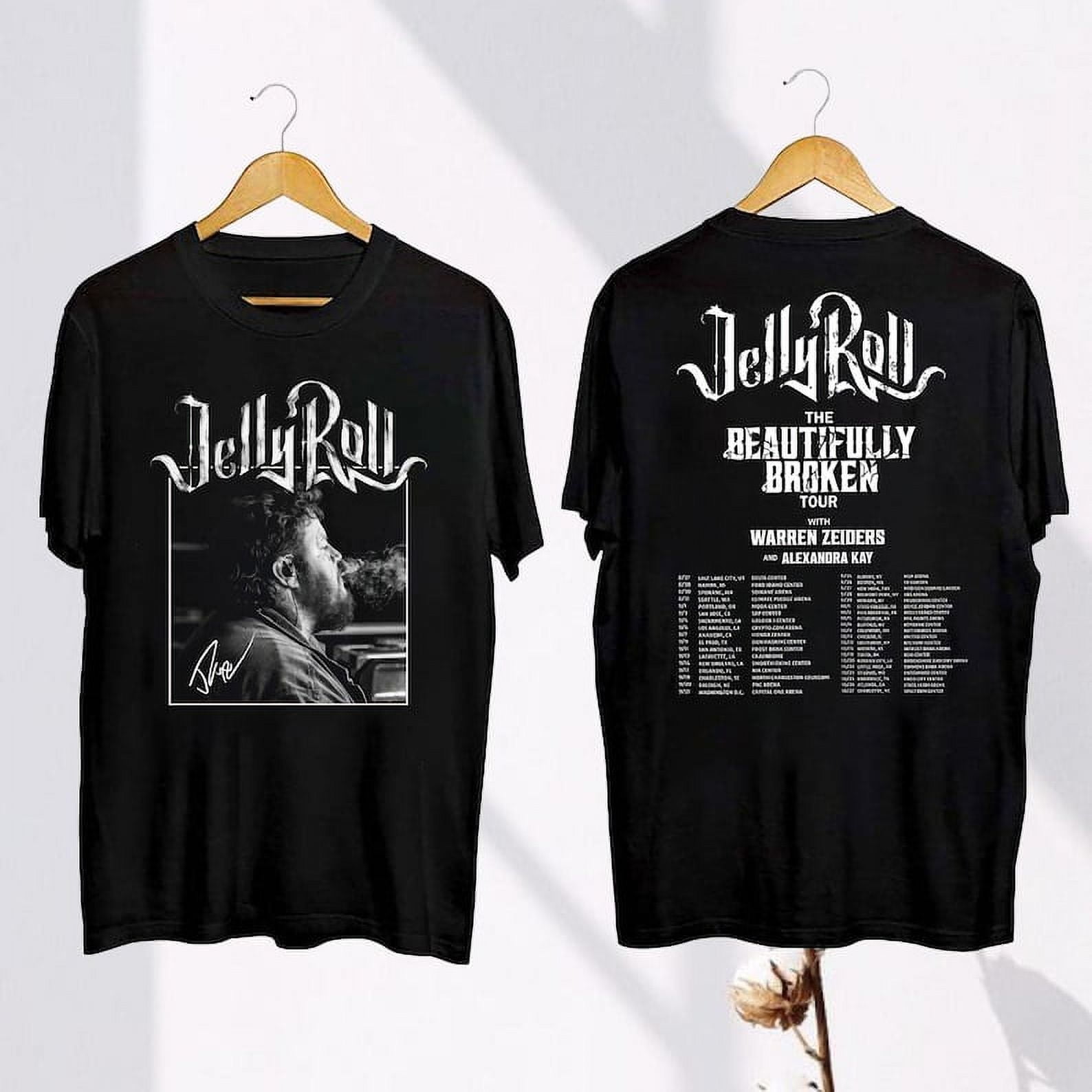 2024 Jelly Roll Tour Unisex Shirt, Jelly Roll The Beautifully Broken