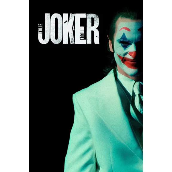 2024 Joker Folie A Deux Movie Poster Joaquin Phoenix Lady Gaga Gotham UNFRAMED PAPER POSTER