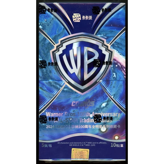 2024 Kakawow Cosmos Warner Bros. 100th Anniversary All-Star Hobby Box
