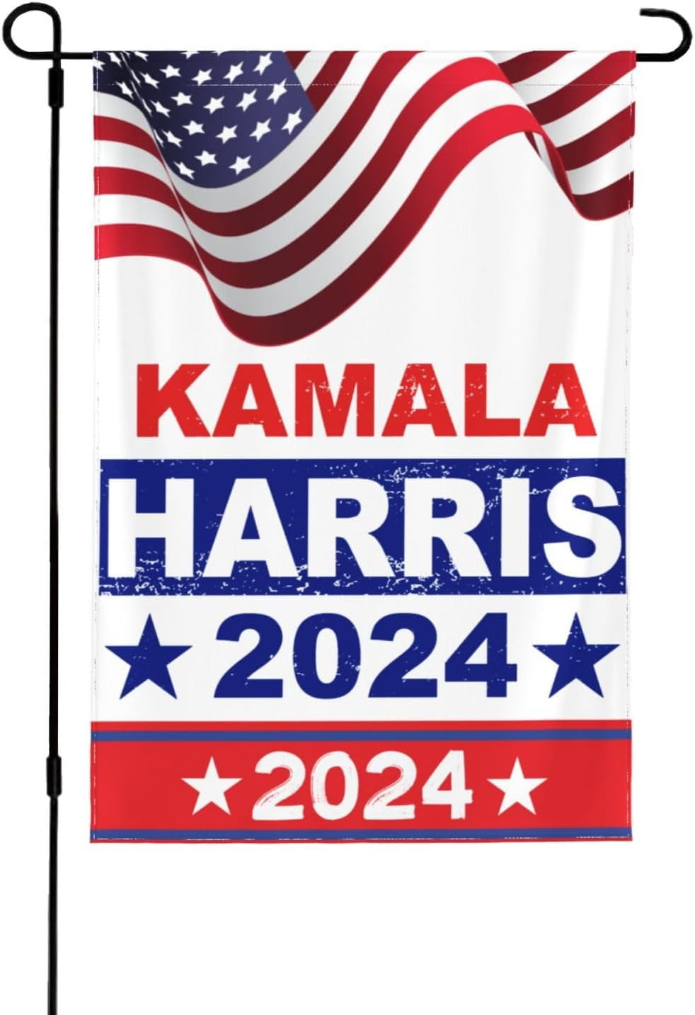 2024 Kamala Harris Flag 12.5x18 Double Sided Kamala Harris Yard Sign