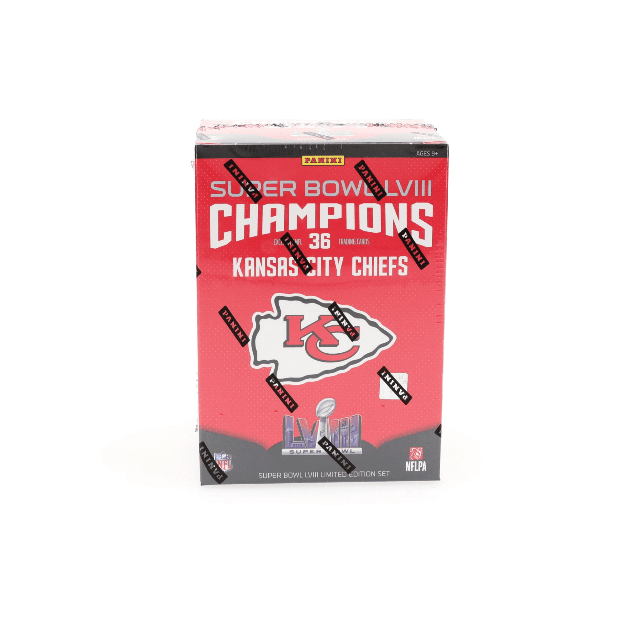 NFL Panini Super Bowl LVIII Champs Kansas City Chiefs Box Set | 36 Cards