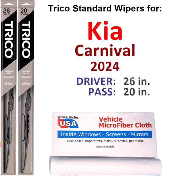 2024 Kia Carnival Wiper Blades (Set of 2)