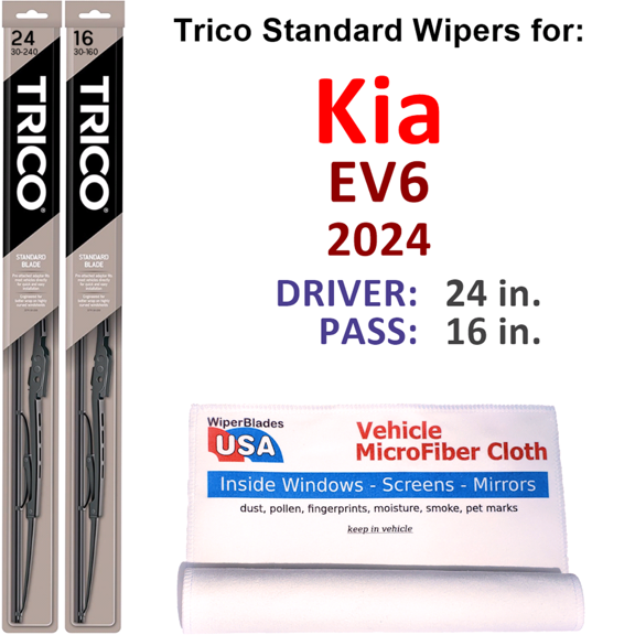 2024 Kia EV6 Wiper Blades (Set of 2)