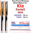 thumbnail image 1 of 2024 Kia Forte5 Performance Beam Wipers (Set of 2), 1 of 3
