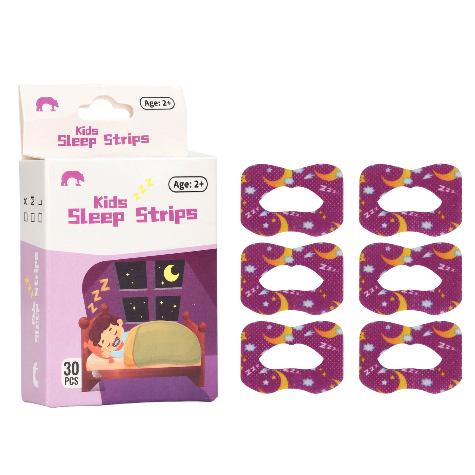 2024 Kids Sleep Strip Mouth Shape Reducing Mouth Breathing Nasal Strip