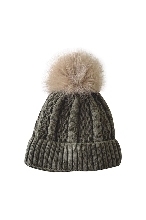 2024 Knitted Winter Hat with Ear for Cold Weather Comfort