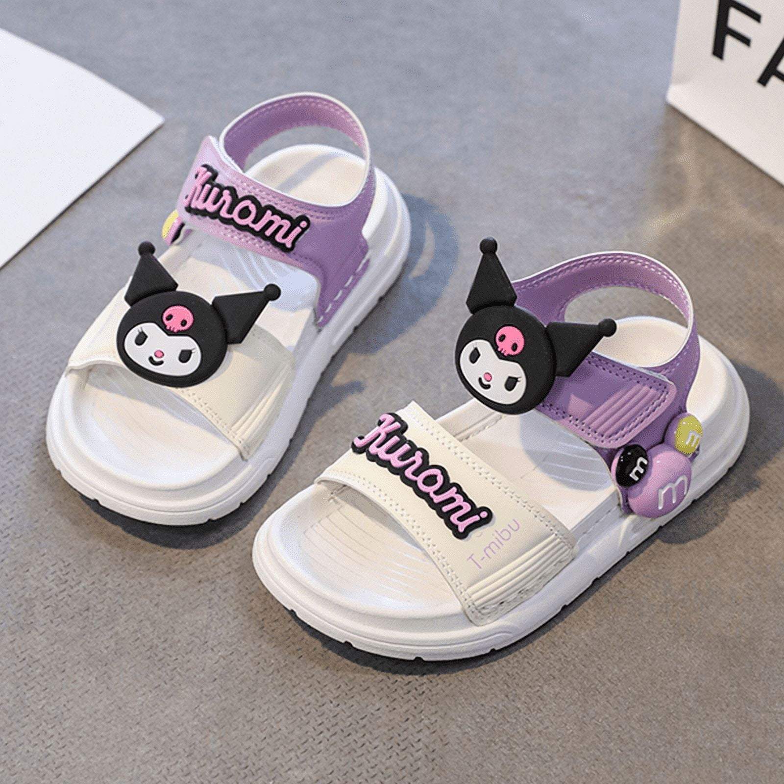 2024 Kuromi Girls Princess Sandals Kawaii Sanrioed Anime My Melody ...