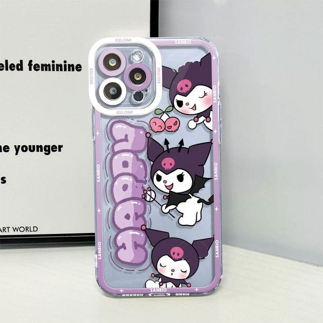 2024 Kuromi Hello Kitty Cute Clear Case For Samsung Galaxy A54 A14 A53 ...