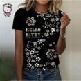2024 LIN Cartoon Fashion Lovely Hello Kitty 3D Print Women Ladies Girls