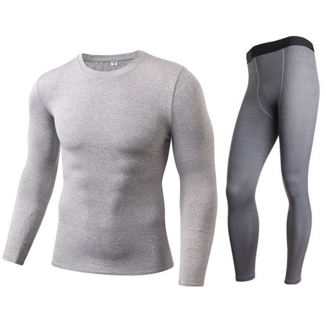 2024 LIN Motorcycle Men Women Thermal Underwear Suits Set Skiing Winter