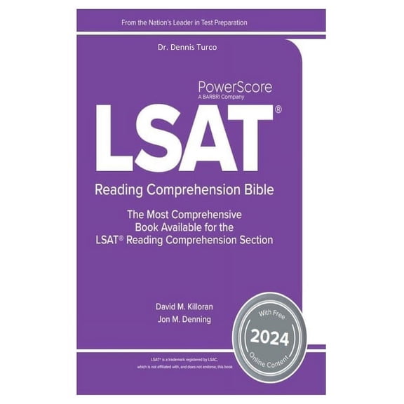 2024 LSAT Reading Comprehension Bible (Paperback)