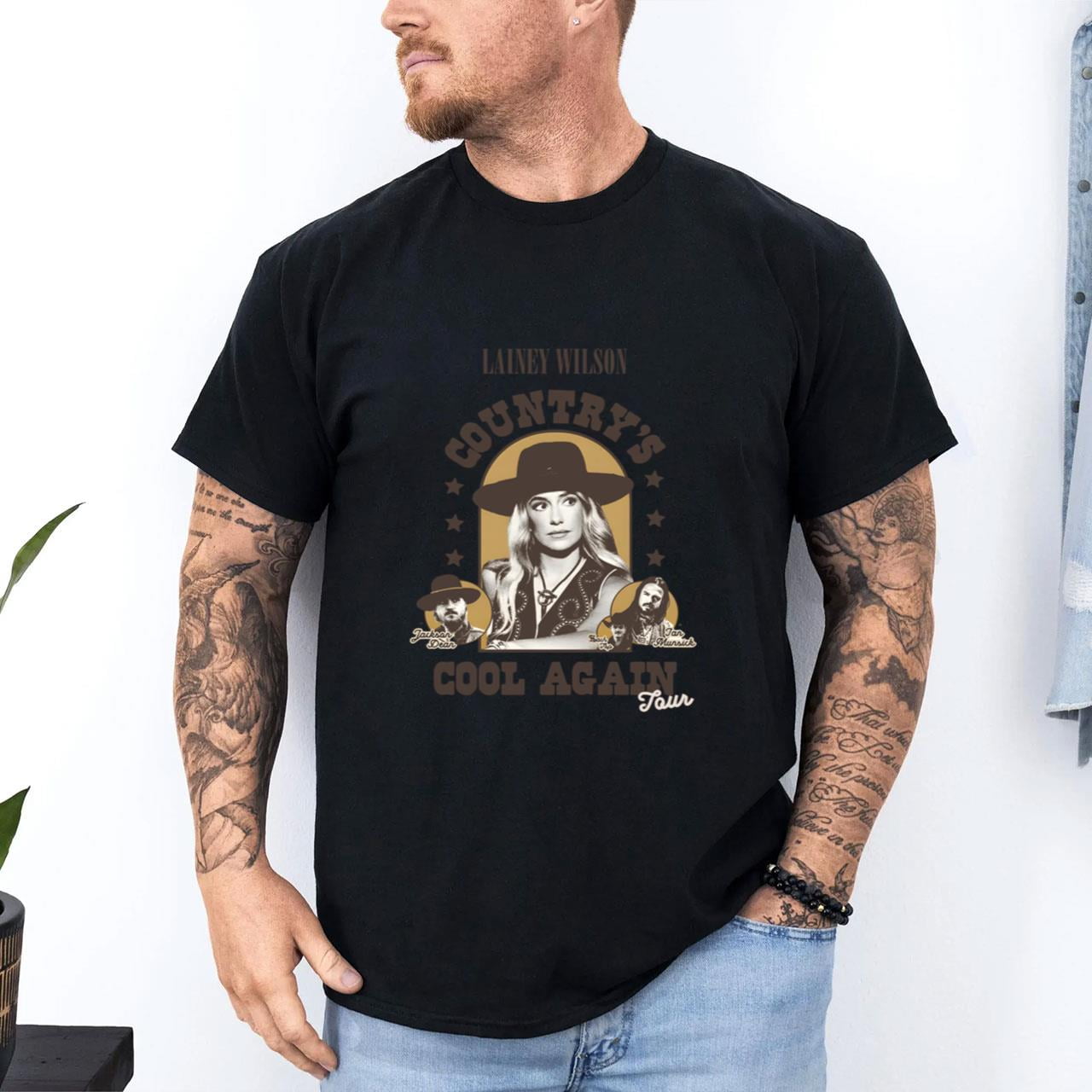 2024 Lainey Wilson Country'S Cool Again Tour Shirt, Lainey Wilson Shirt