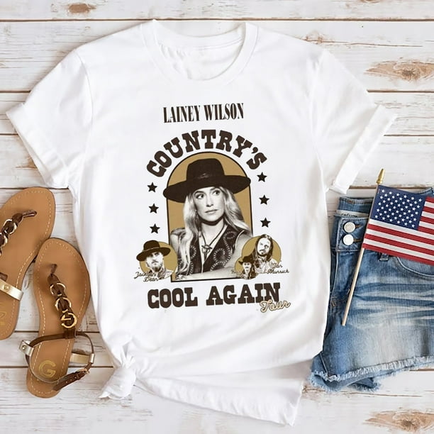 2024 Lainey Wilson Country's Cool Again Tour Shirt, Lainey Wilson ...