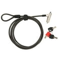 2024 Laptop Cable Lock 3 Keys Cut Resistant Metal Adjustable Length