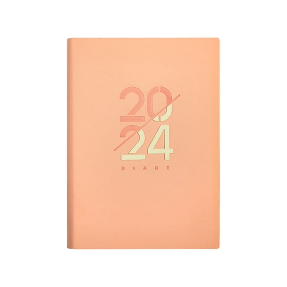 2024 Large Agenda - 365-Day Daily Planner Time Management Record Notebook Schedule Planner,Use January To December 2024,Planner With Hourly Plan,Calendar App