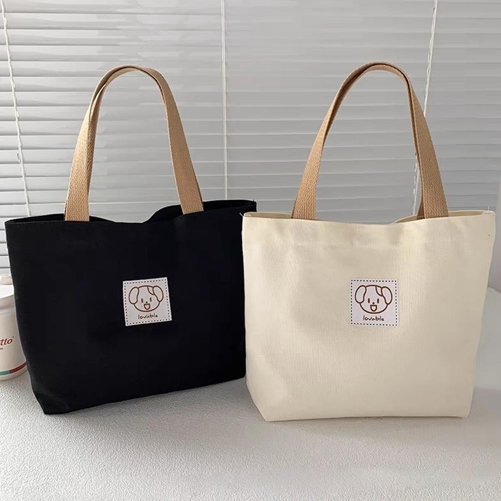 2024Large Womens Canvas Beach Tote Bag Canvas Shoulder Handle Bags